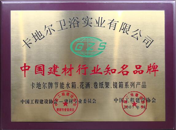 中國建材行業(yè)知名企業(yè)